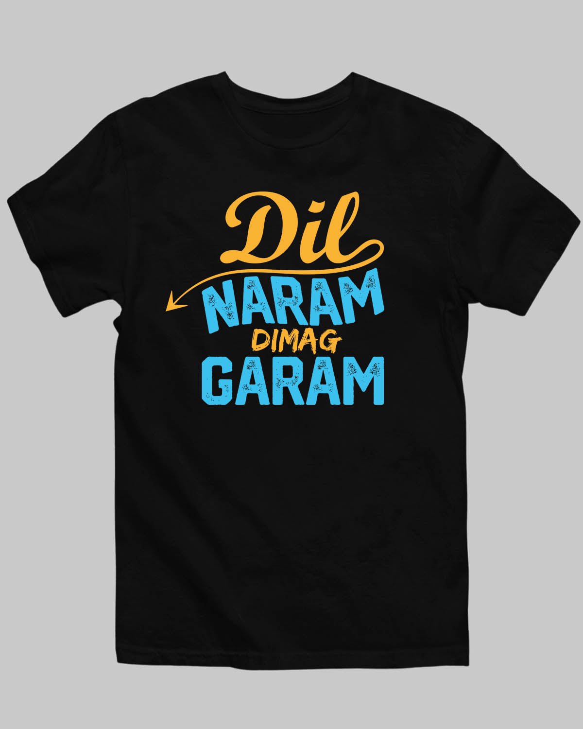 Dimag Garam T - Shirt - His'en'Her - Shop T - Shirts For Men & Women Online