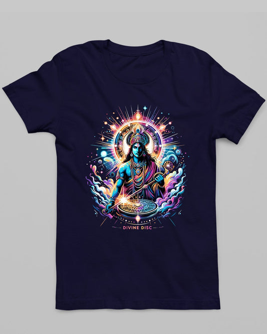 Divine Krishna T - Shirt - His'en'Her - Shop T - Shirts For Men & Women Online