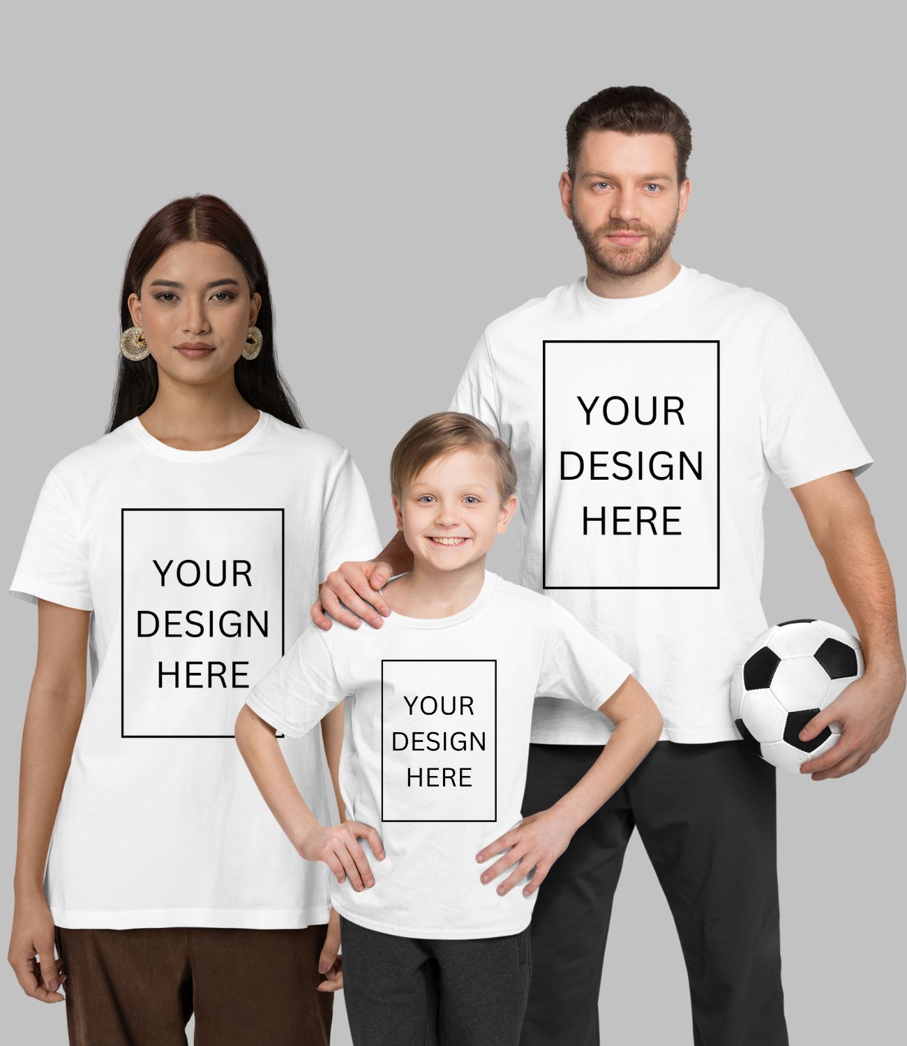 Custom Family T-Shirt - White