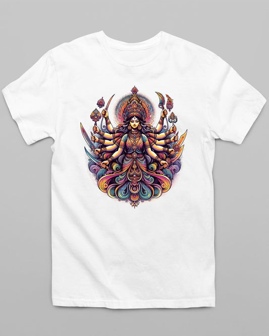 Goddess Durga T - Shirt - His'en'Her - Shop T - Shirts For Men & Women Online