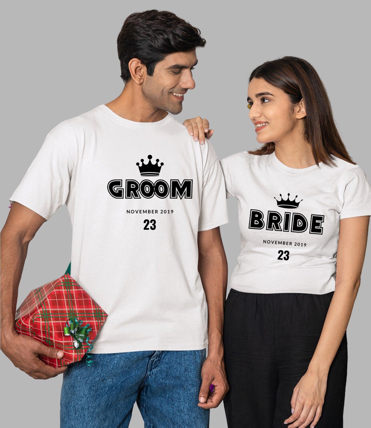 Groom Bride Couple T-Shirt