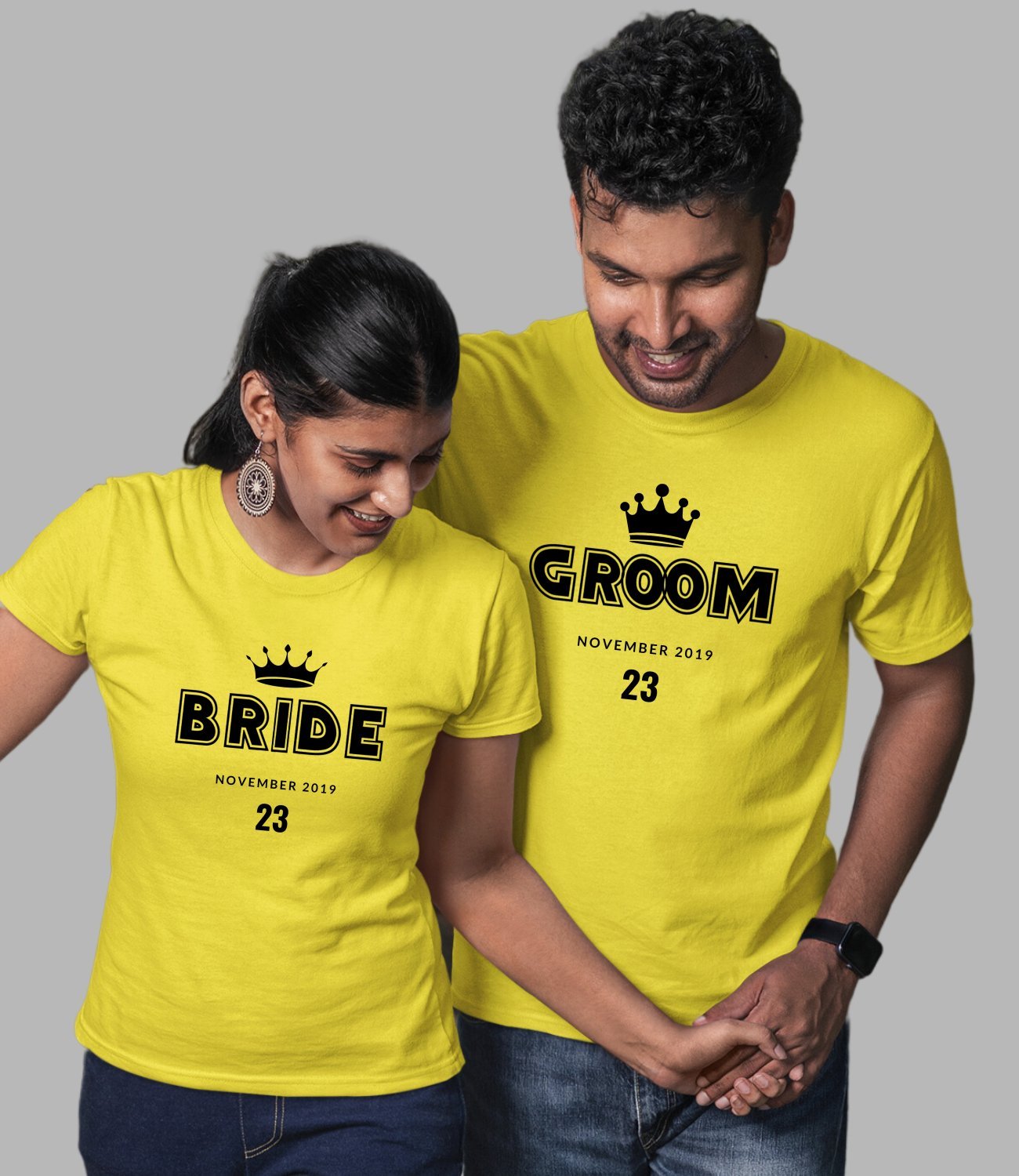 Groom Bride Couple T-Shirt