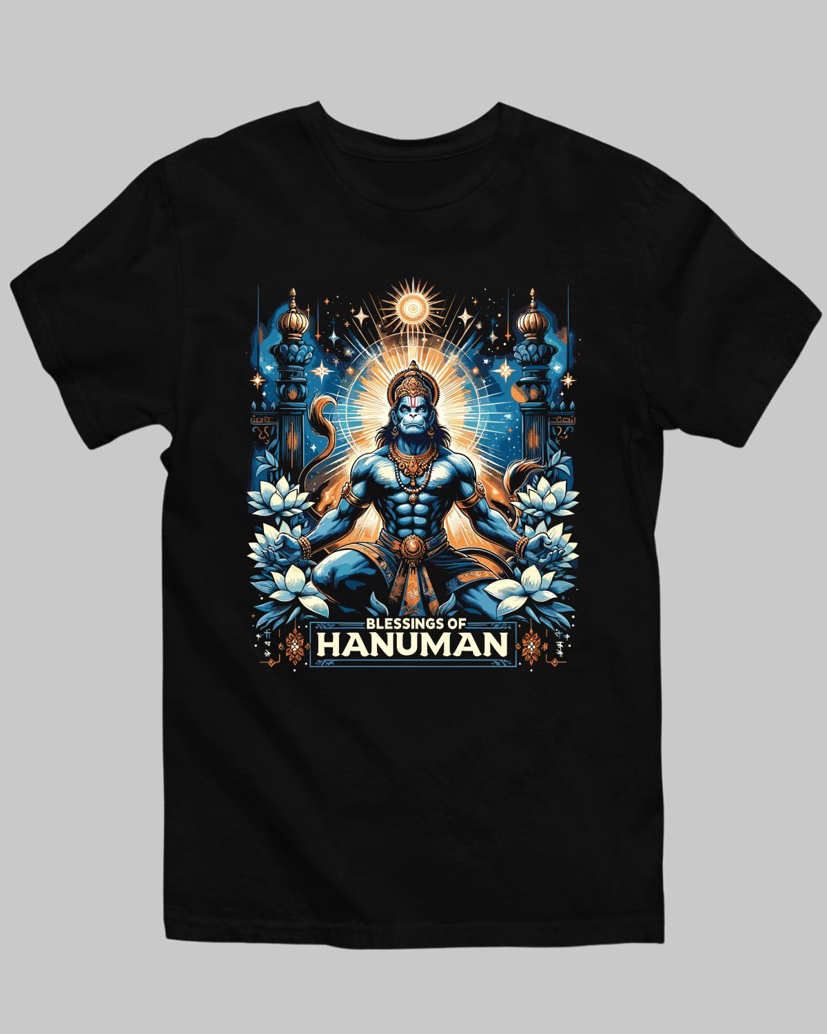 Hanuman Blessings T - Shirt - His'en'Her - Shop T - Shirts For Men & Women Online