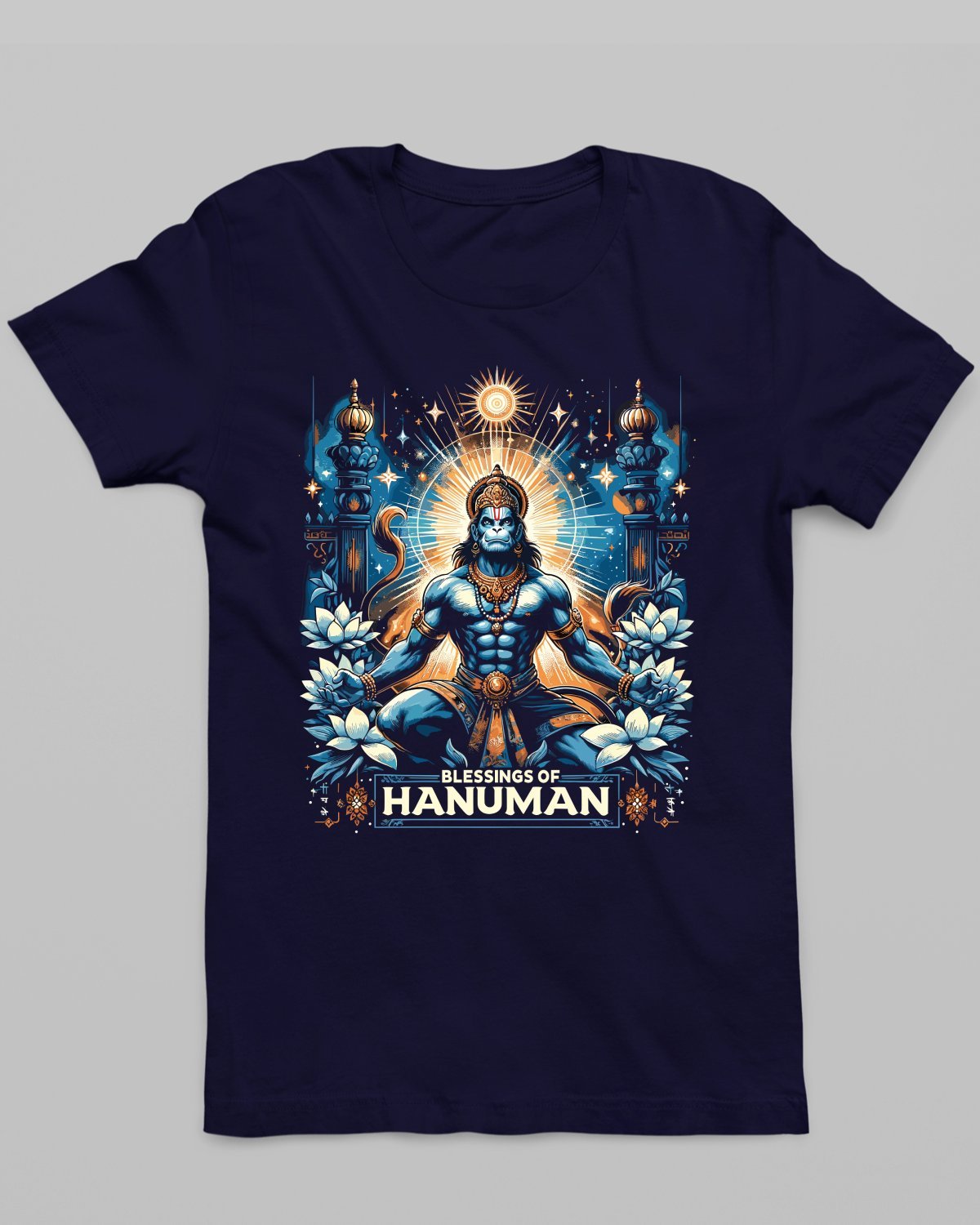 Hanuman Blessings T - Shirt - His'en'Her - Shop T - Shirts For Men & Women Online