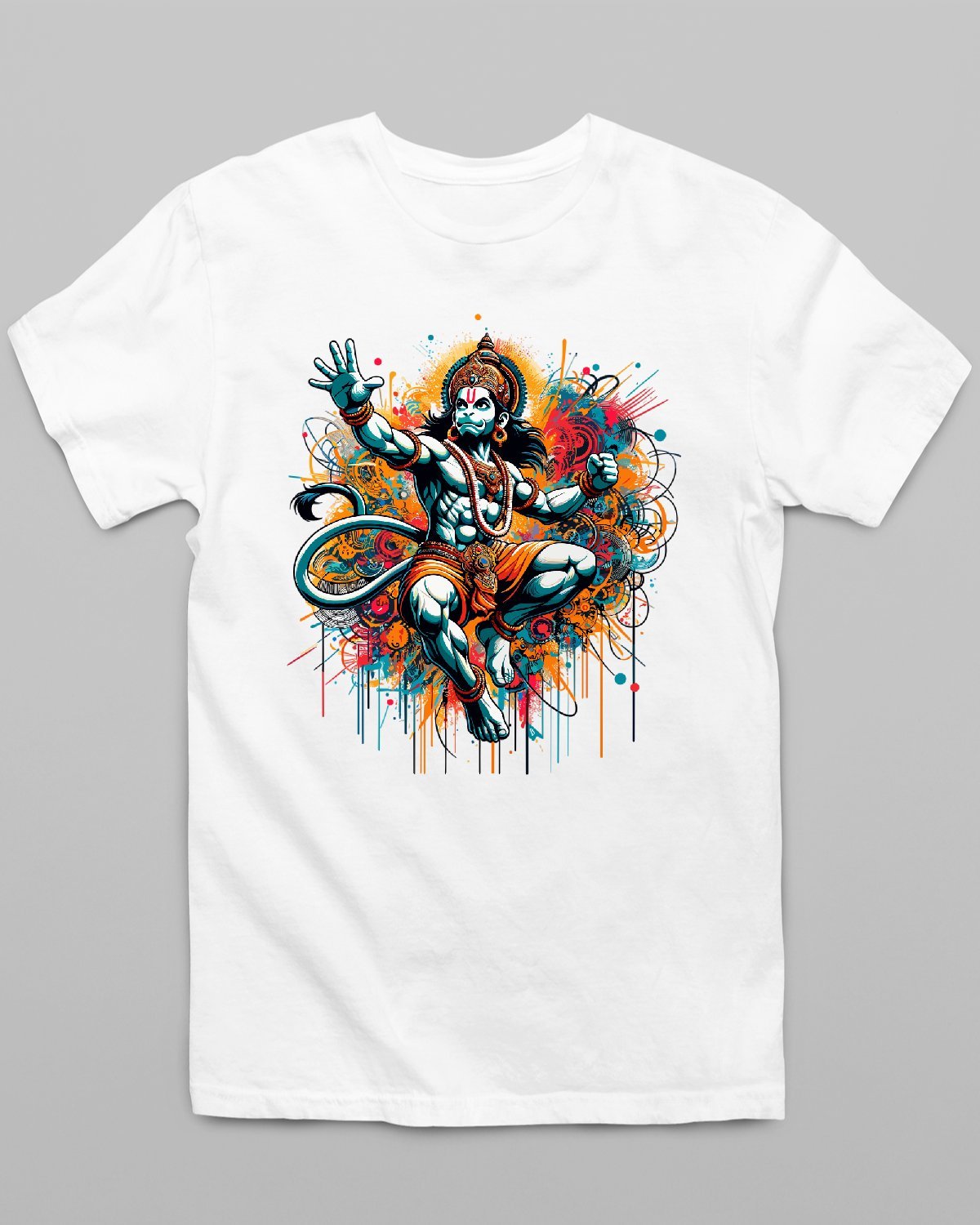 Hanuman The Mighty T - Shirt - His'en'Her - Shop T - Shirts For Men & Women Online