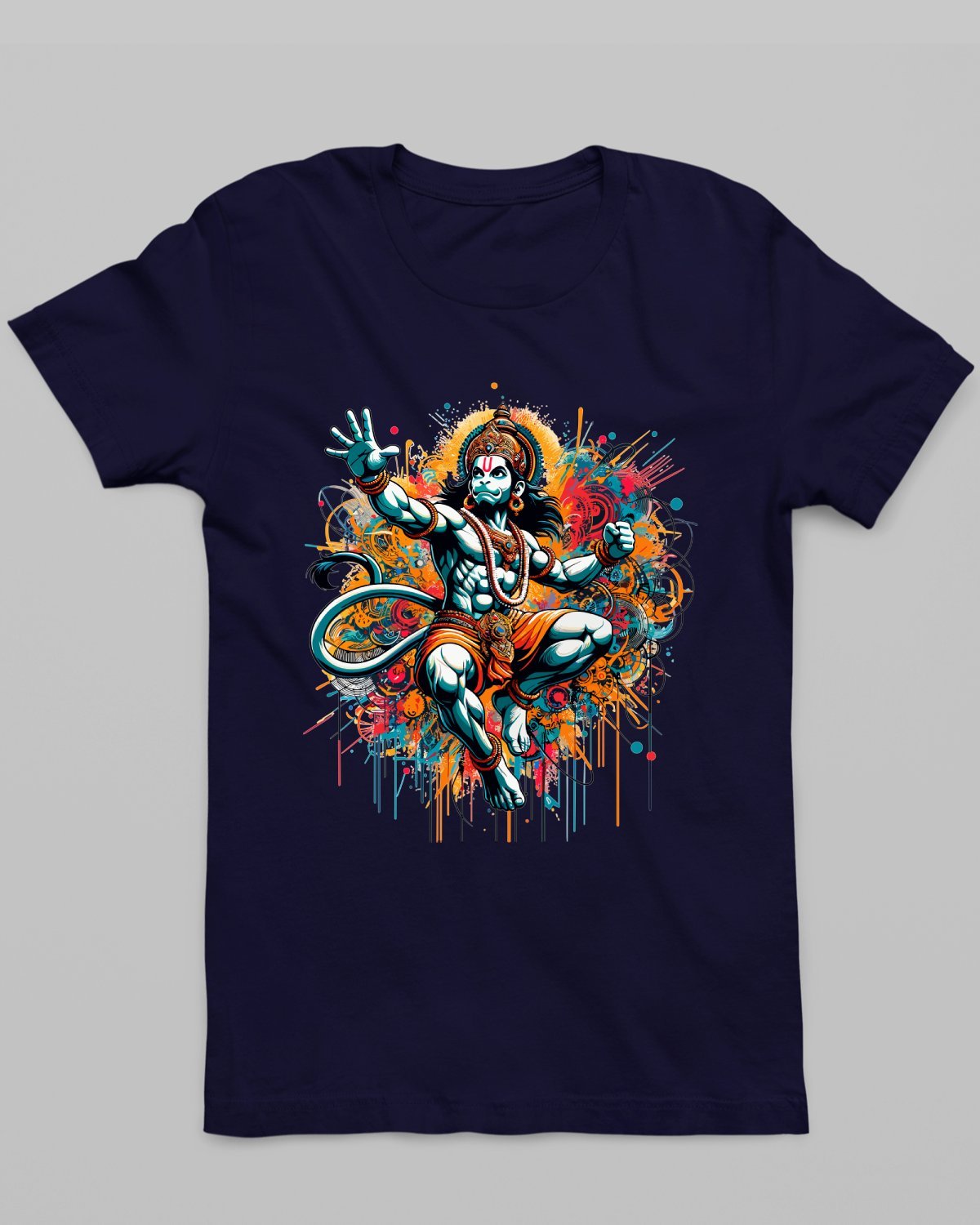 Hanuman The Mighty T - Shirt - His'en'Her - Shop T - Shirts For Men & Women Online