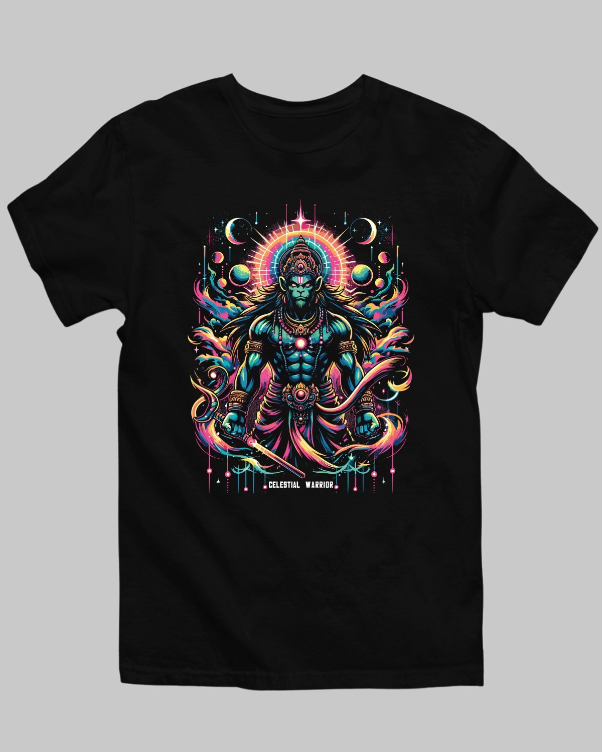 Hanuman Warrior T - Shirt - His'en'Her - Shop T - Shirts For Men & Women Online