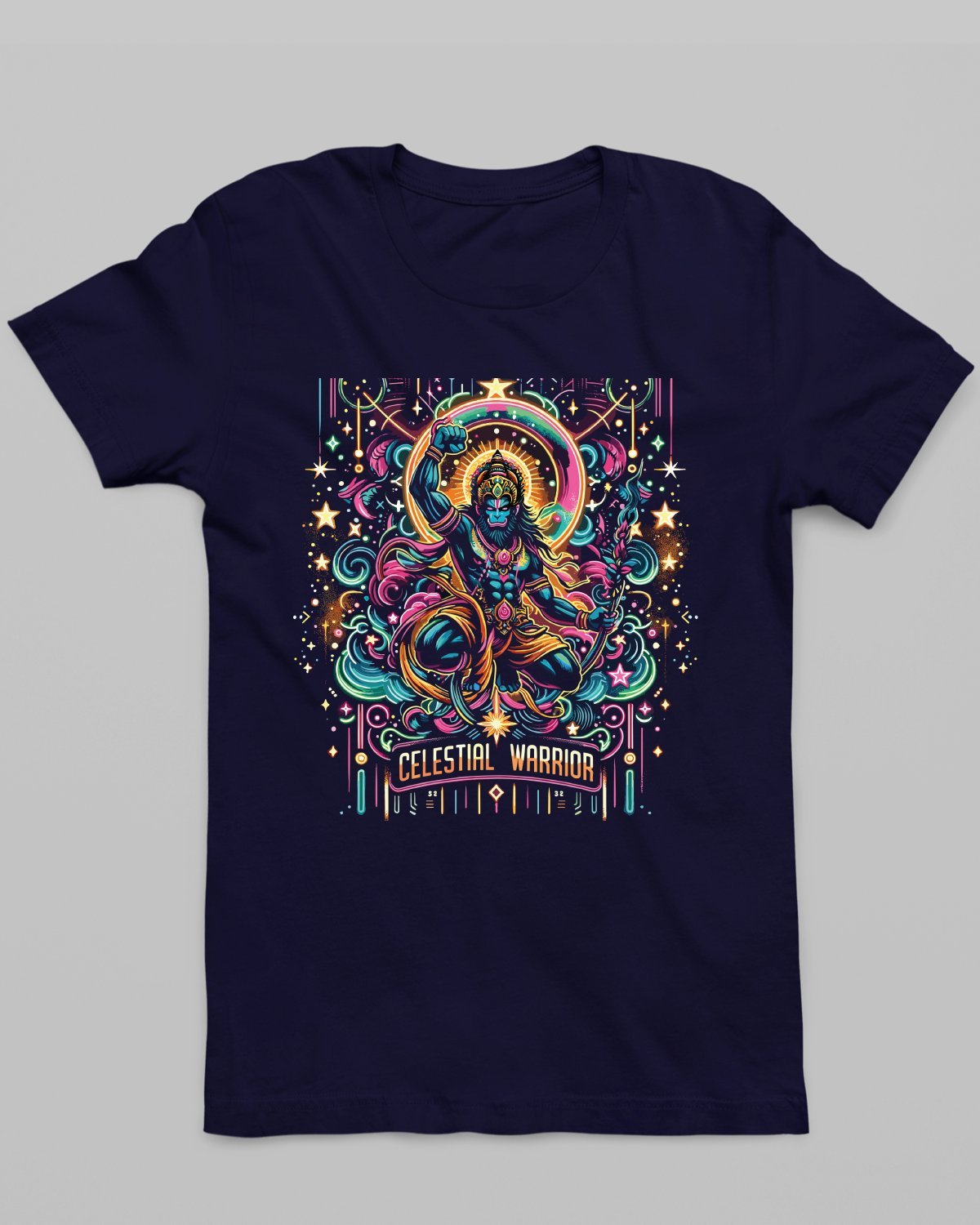 Hanuman's Courage T - Shirt - His'en'Her - Shop T - Shirts For Men & Women Online