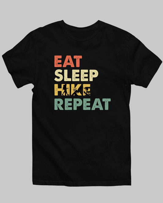 Hike Repeat T-Shirt - His'en'Her - Shop T-Shirts For Men & Women Online