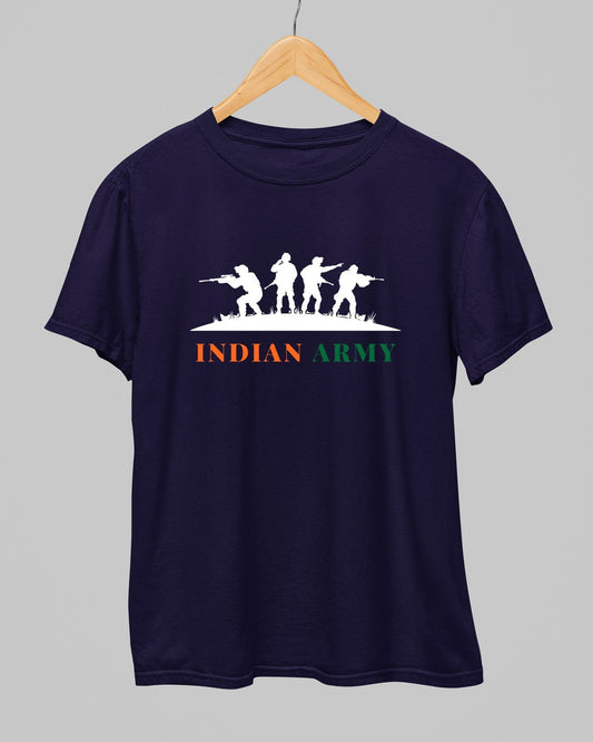 Indian Army T-Shirt - His'en'Her - Shop T-Shirts For Men & Women Online