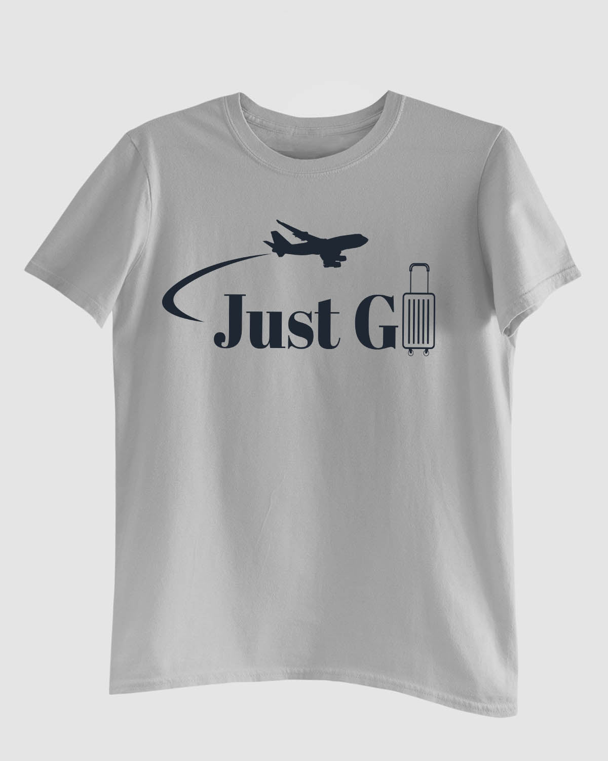 Just Go Travel T-Shirt - His'en'Her - Shop T-Shirts For Men & Women Online