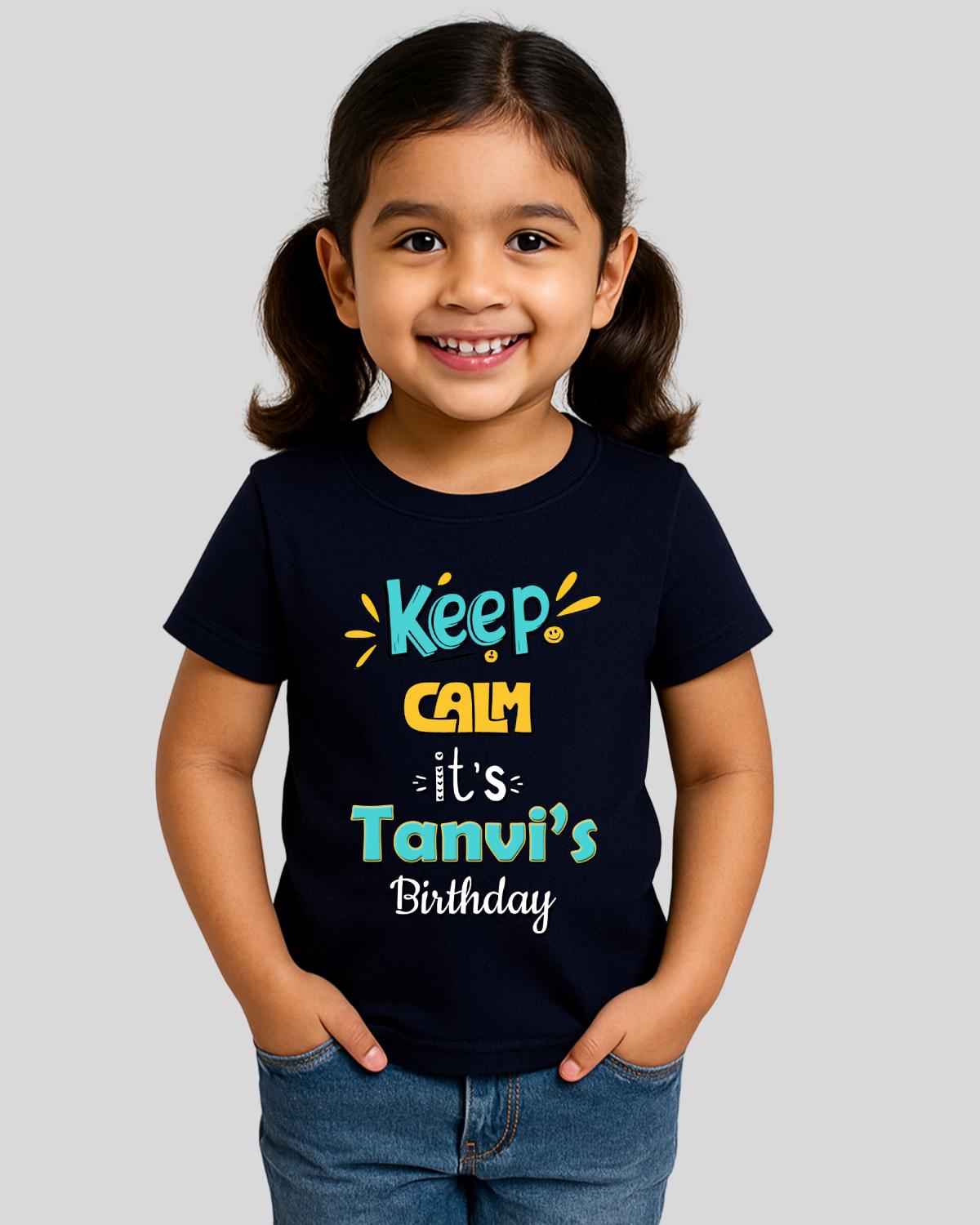 My Birthday Custom Kids T-Shirt