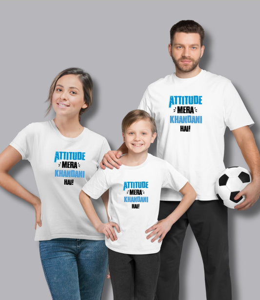 Khandaani Attitude Family T-Shirt