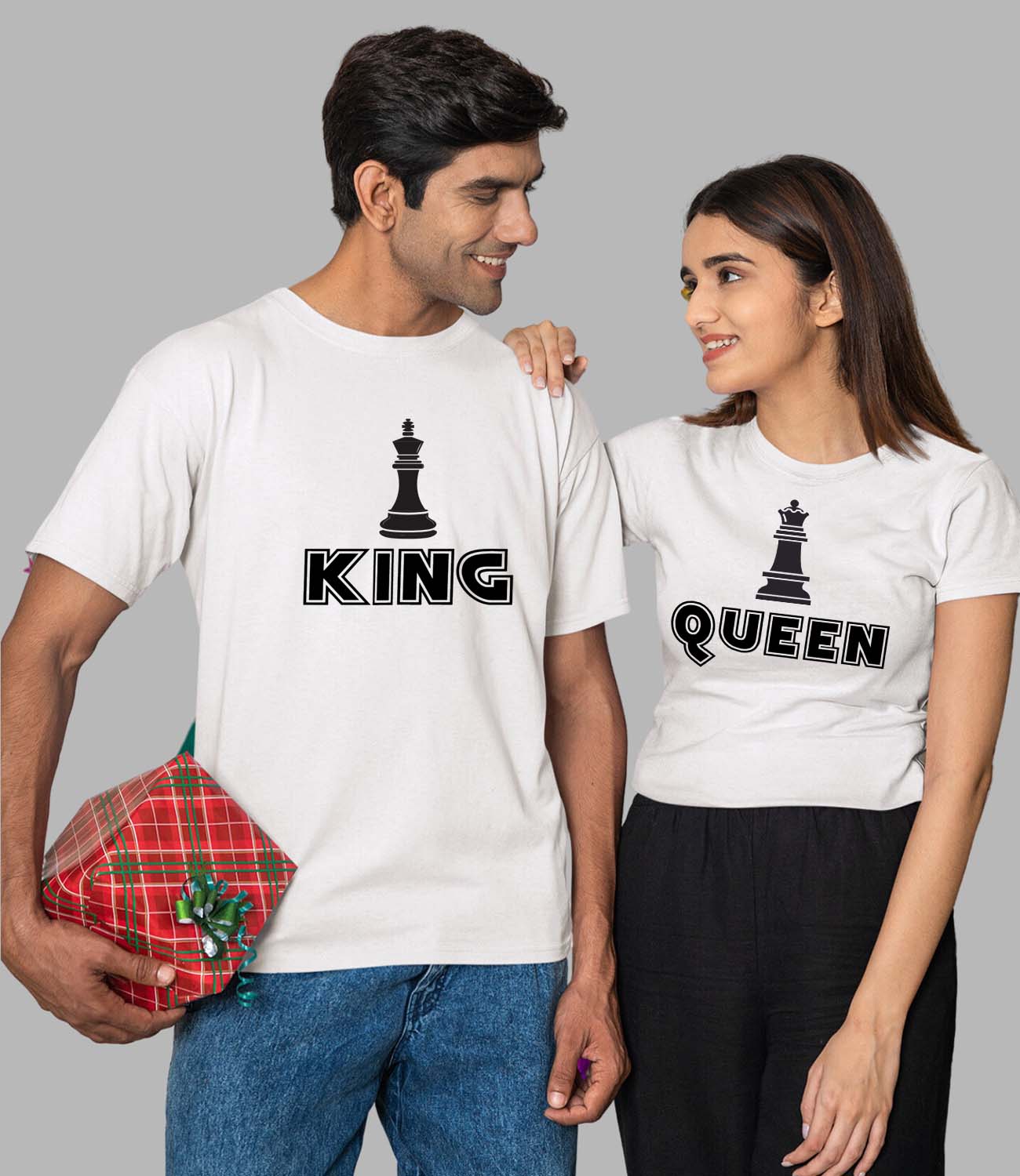 King Queen Couple T-Shirt