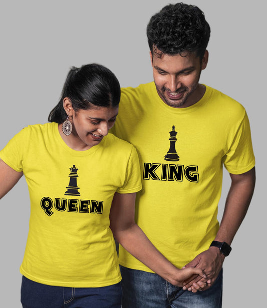 King Queen Couple T-Shirt