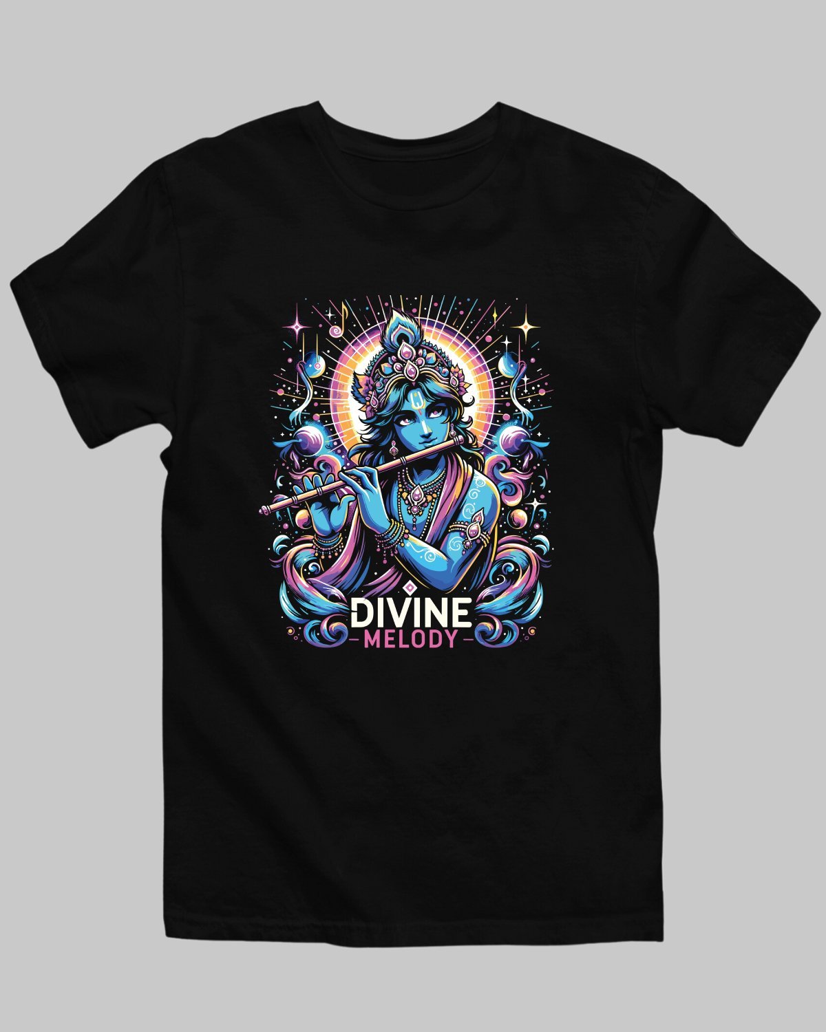 Krishna's Flute T - Shirt - His'en'Her - Shop T - Shirts For Men & Women Online