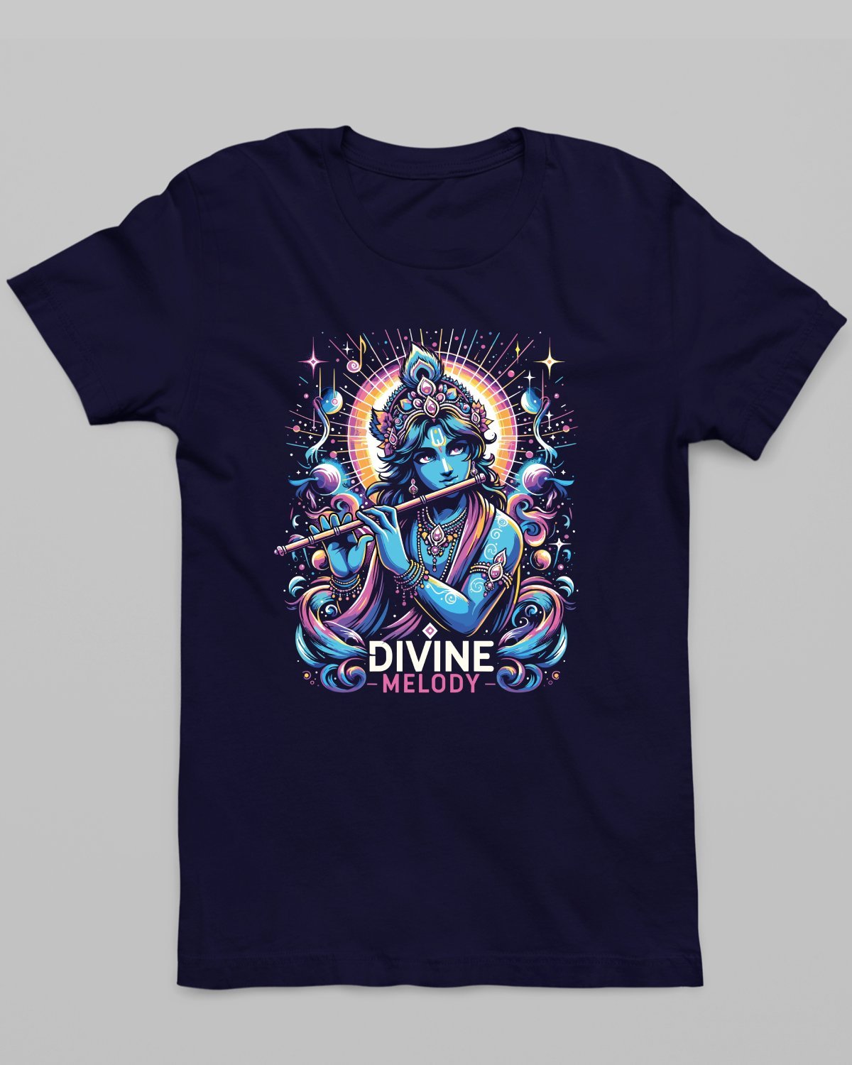 Krishna's Flute T - Shirt - His'en'Her - Shop T - Shirts For Men & Women Online