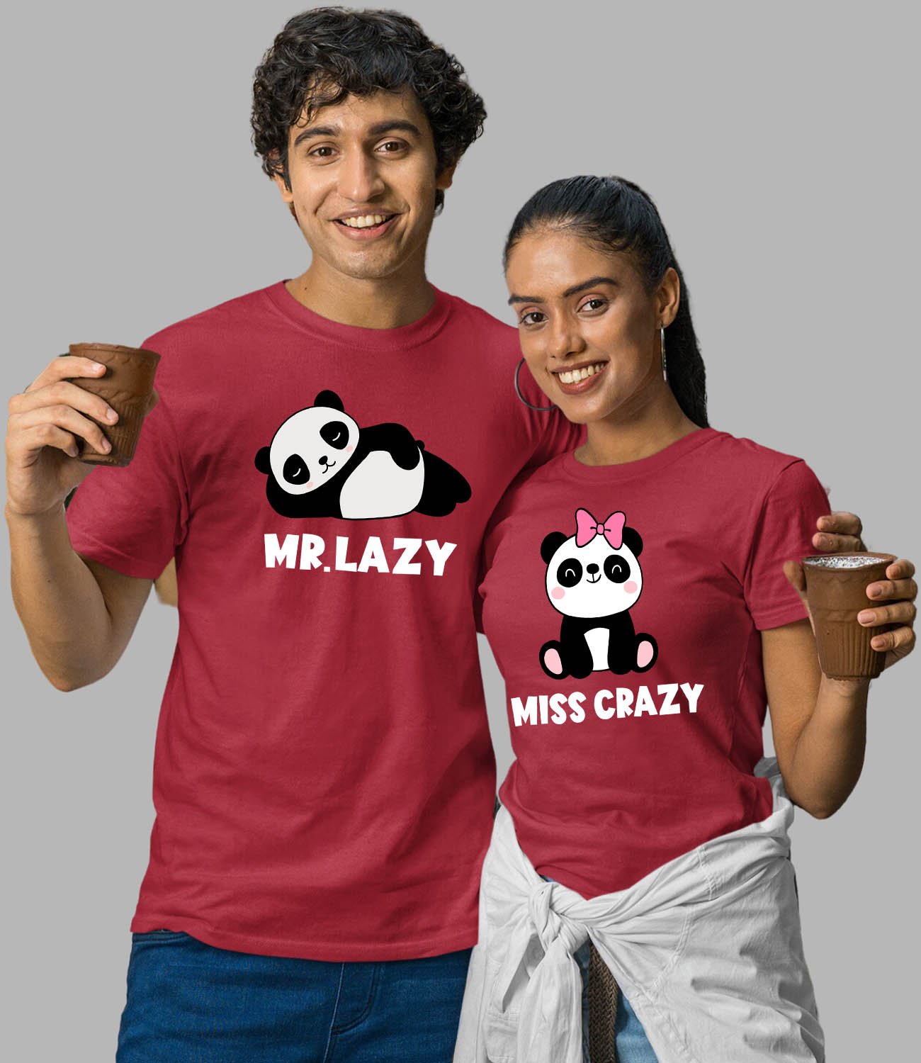 Lazy Crazy Couple T-Shirt