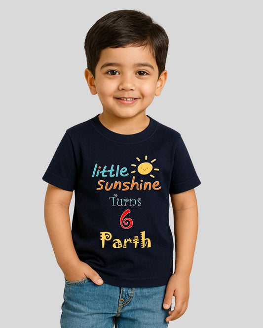 Sunshine Custom Kids Birthday T-Shirt