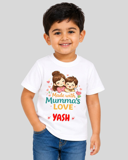 Made With Love Kids Custom T-Shirt