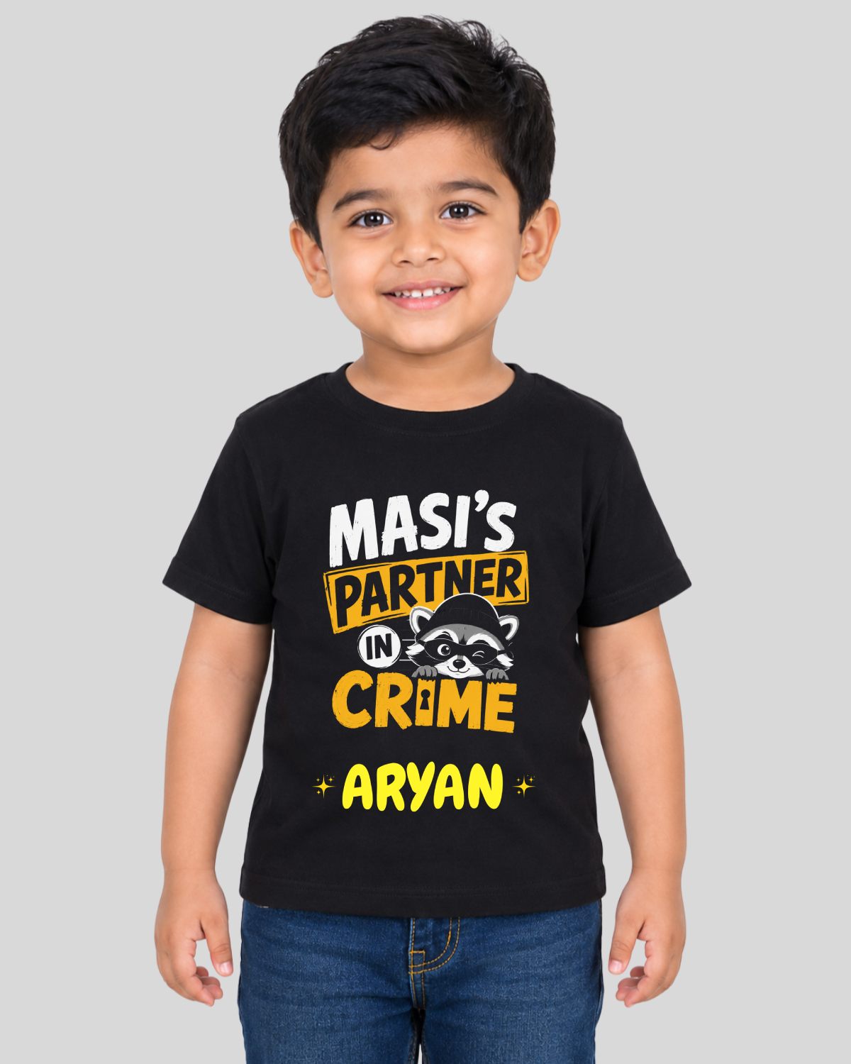 Partner in Crime Kids Custom T-Shirt
