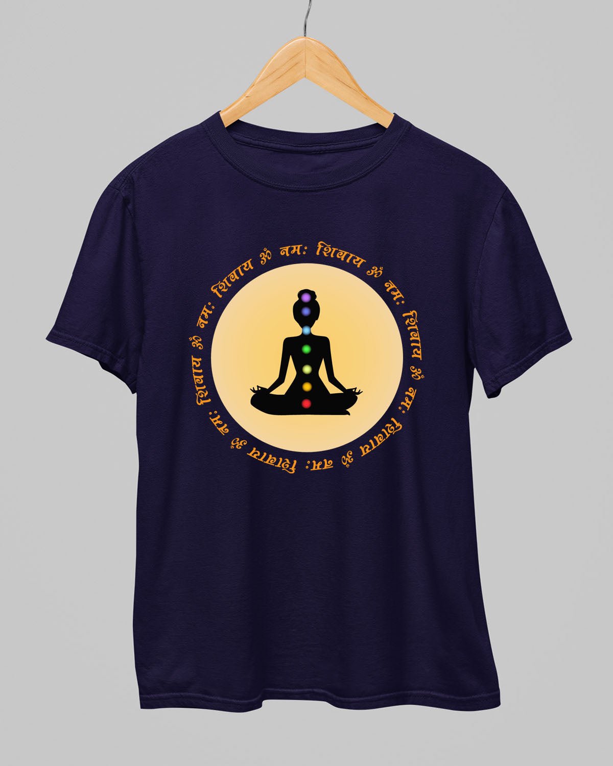 Meditate Om T-Shirt - His'en'Her - Shop T-Shirts For Men & Women Online