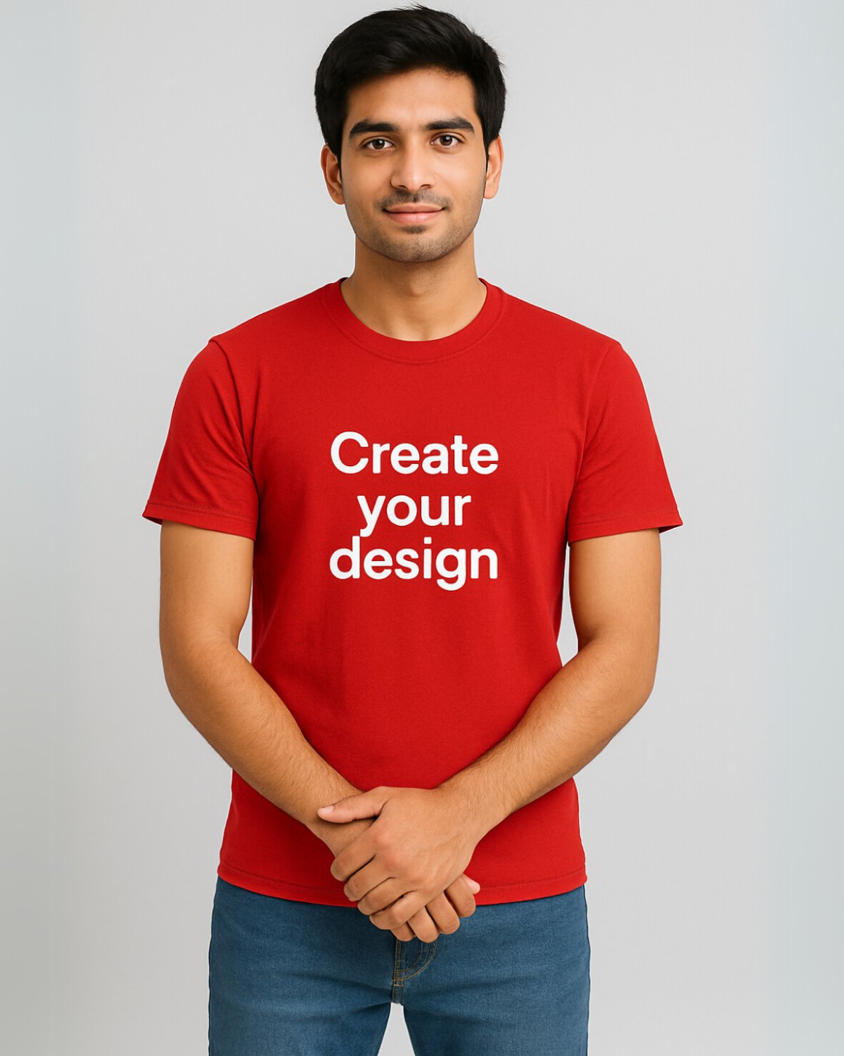 Men's Custom T-Shirt - Red