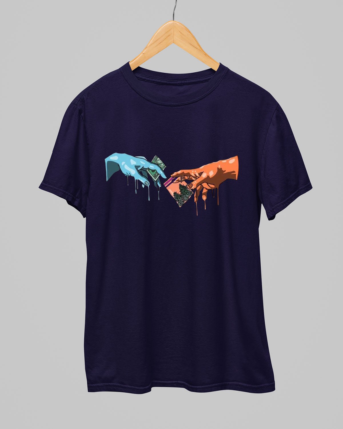 Michelangelo Hands  T-Shirt