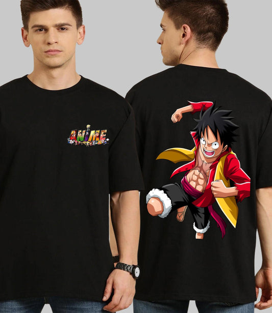 Naruto Fight- Oversized T-Shirt - His'en'Her - Shop T-Shirts For Men & Women Online