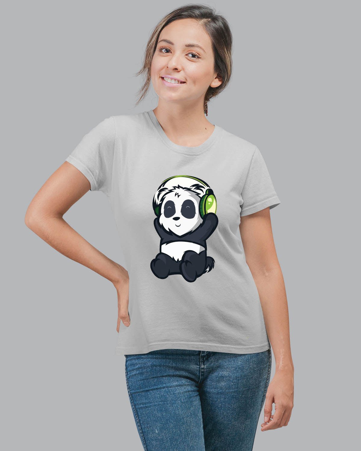 Panda Music Women T-Shirt