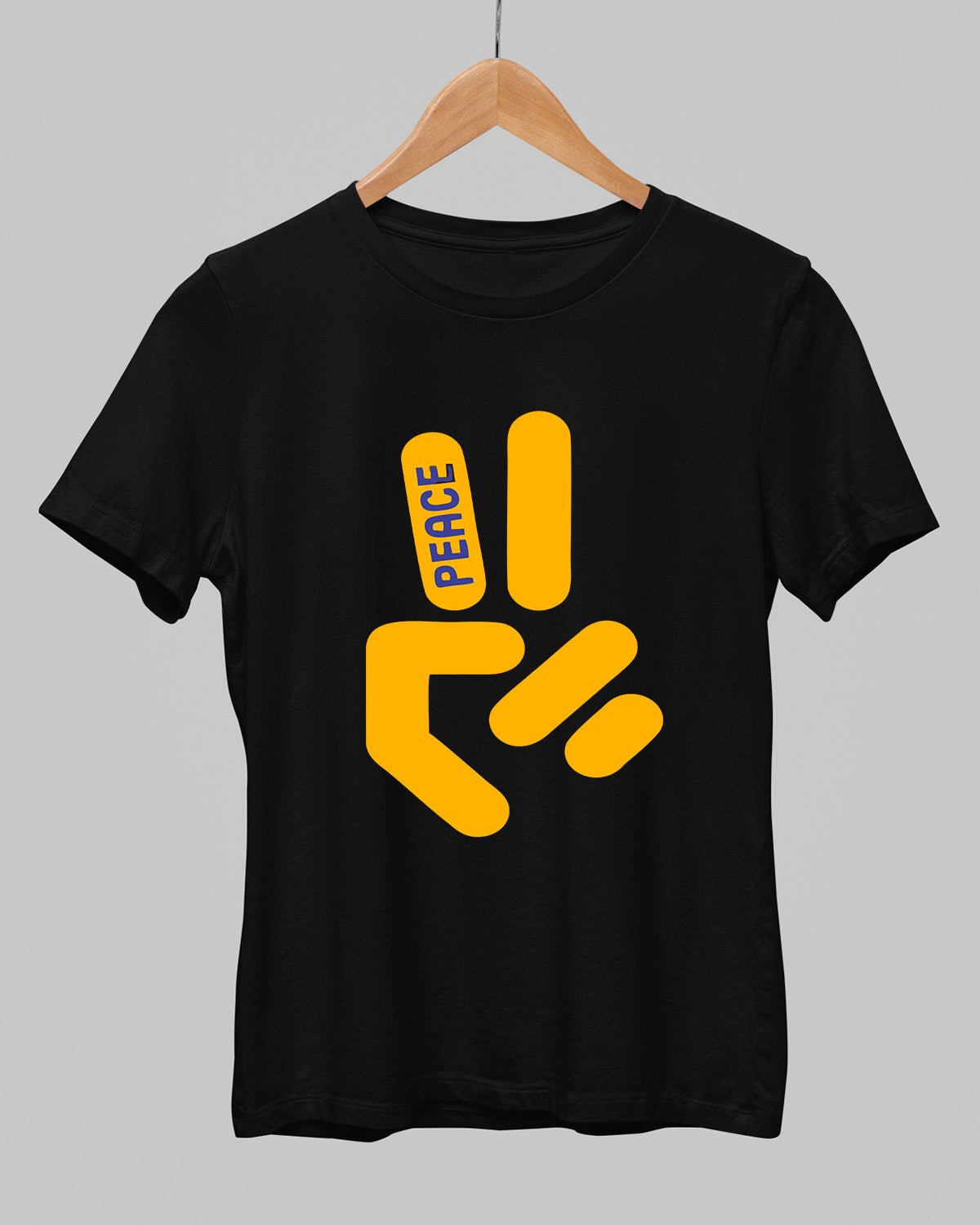 Peace Symbol T-Shirt - His'en'Her - Shop T-Shirts For Men & Women Online