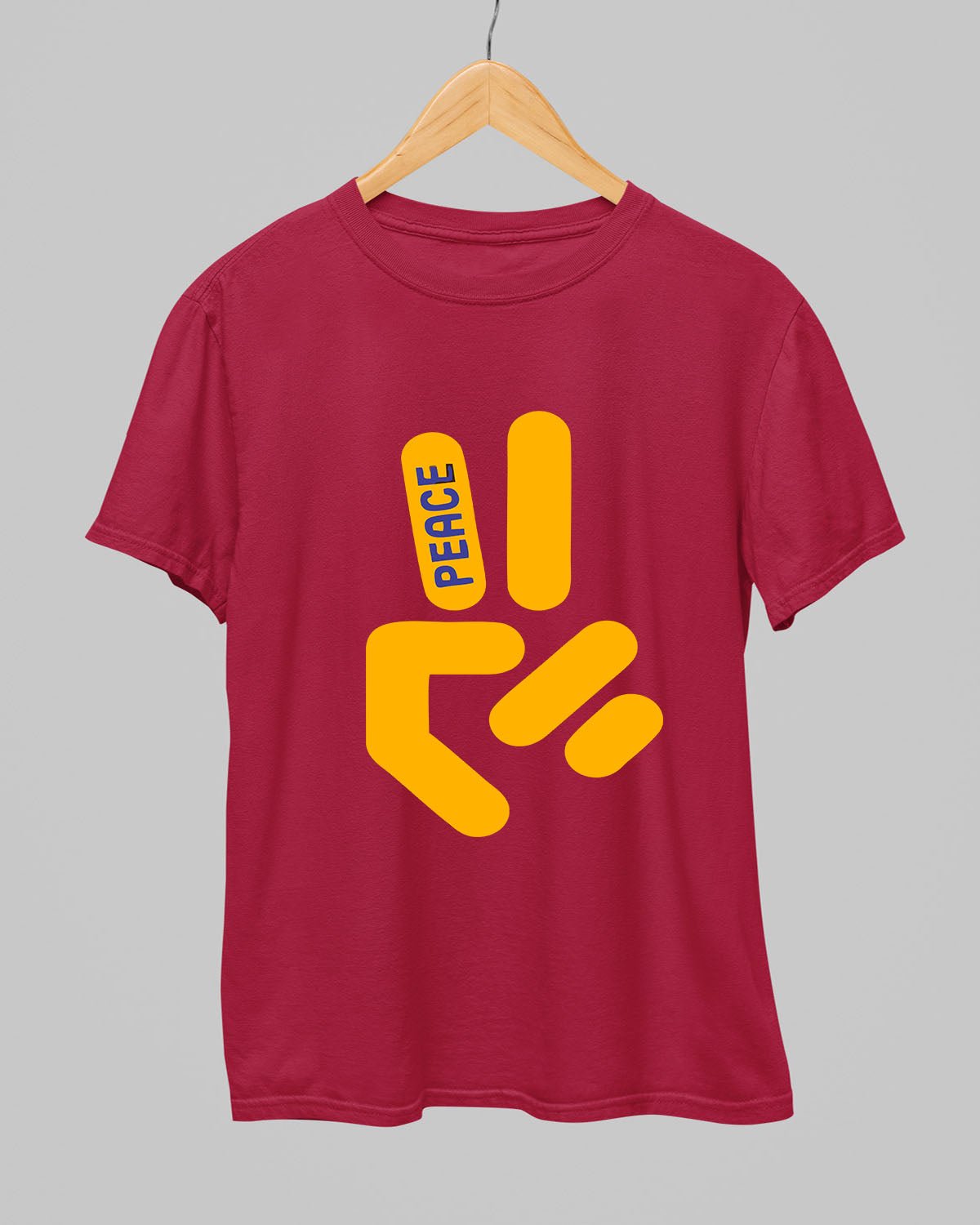 Peace Symbol T-Shirt - His'en'Her - Shop T-Shirts For Men & Women Online