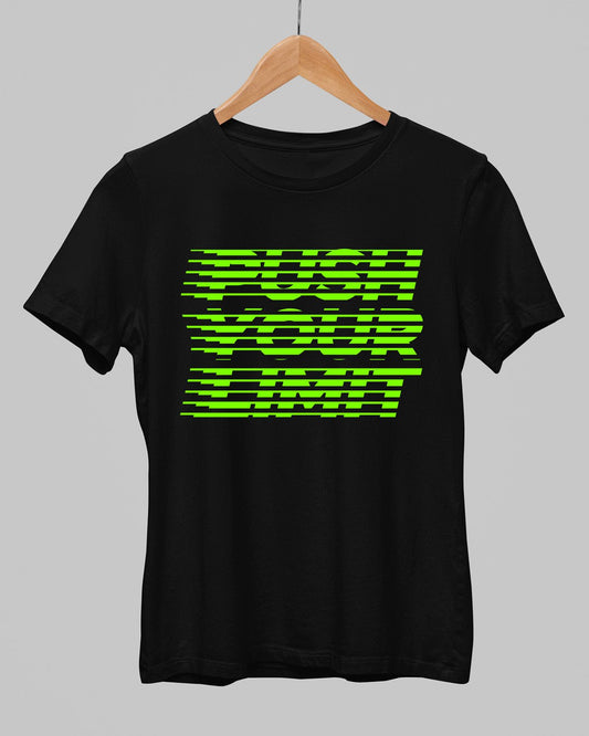 Push Limit Neon Green T-Shirt