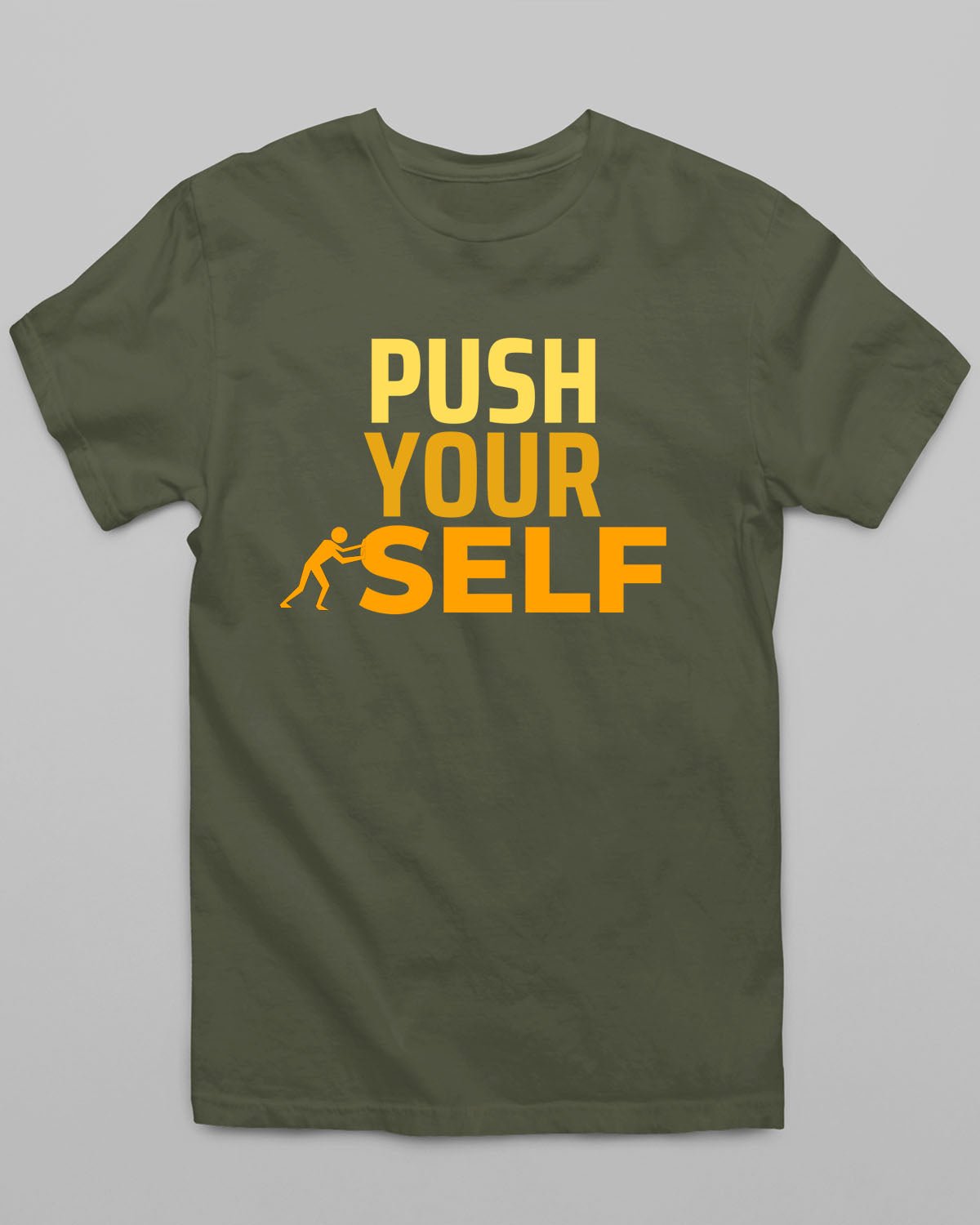 Push Yourself T-Shirt - His'en'Her - Shop T-Shirts For Men & Women Online