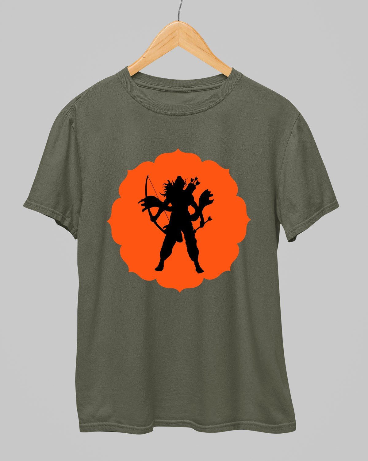 Raging Shree Ram T-Shirt - His'en'Her - Shop T-Shirts For Men & Women Online