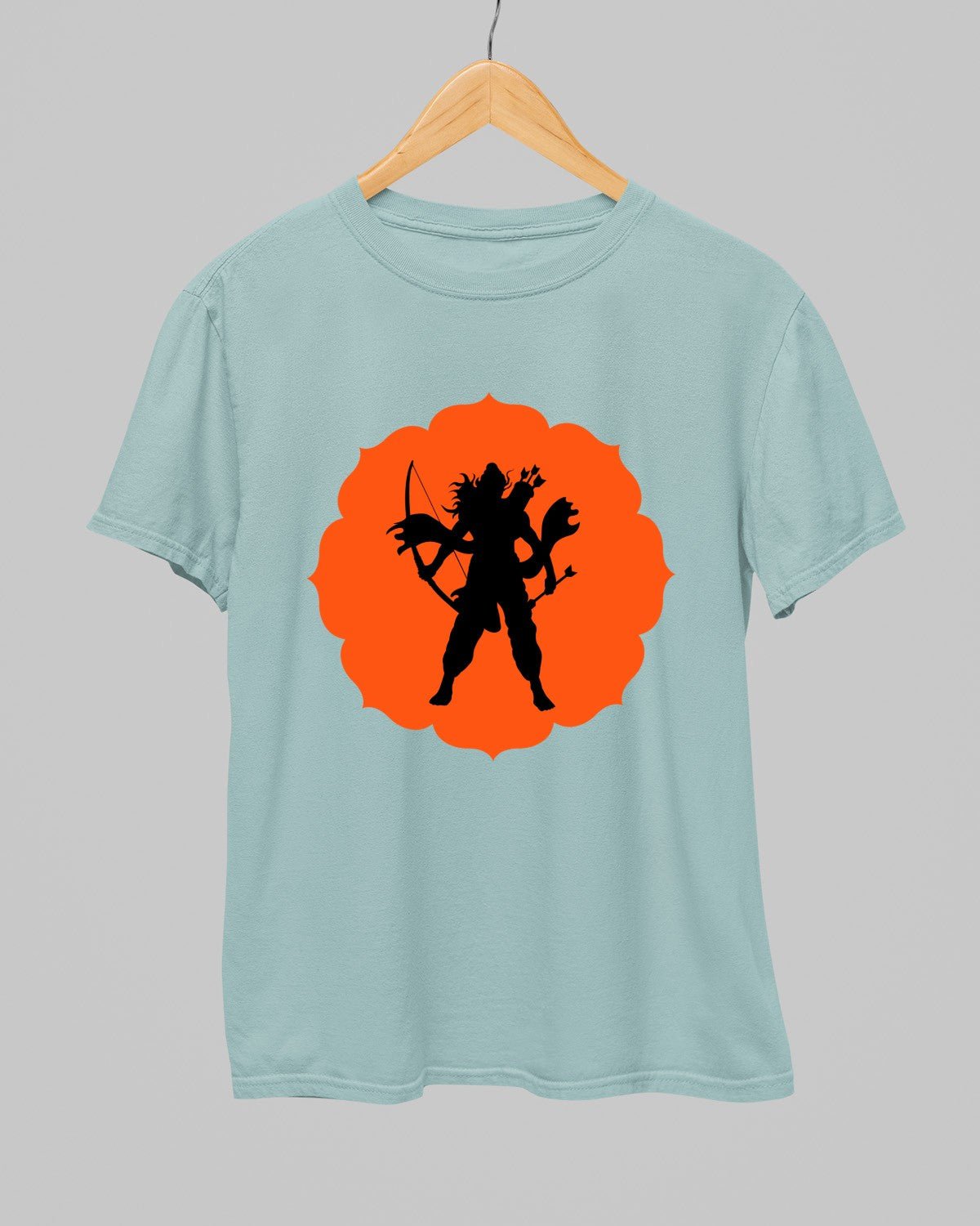 Raging Shree Ram T-Shirt - His'en'Her - Shop T-Shirts For Men & Women Online