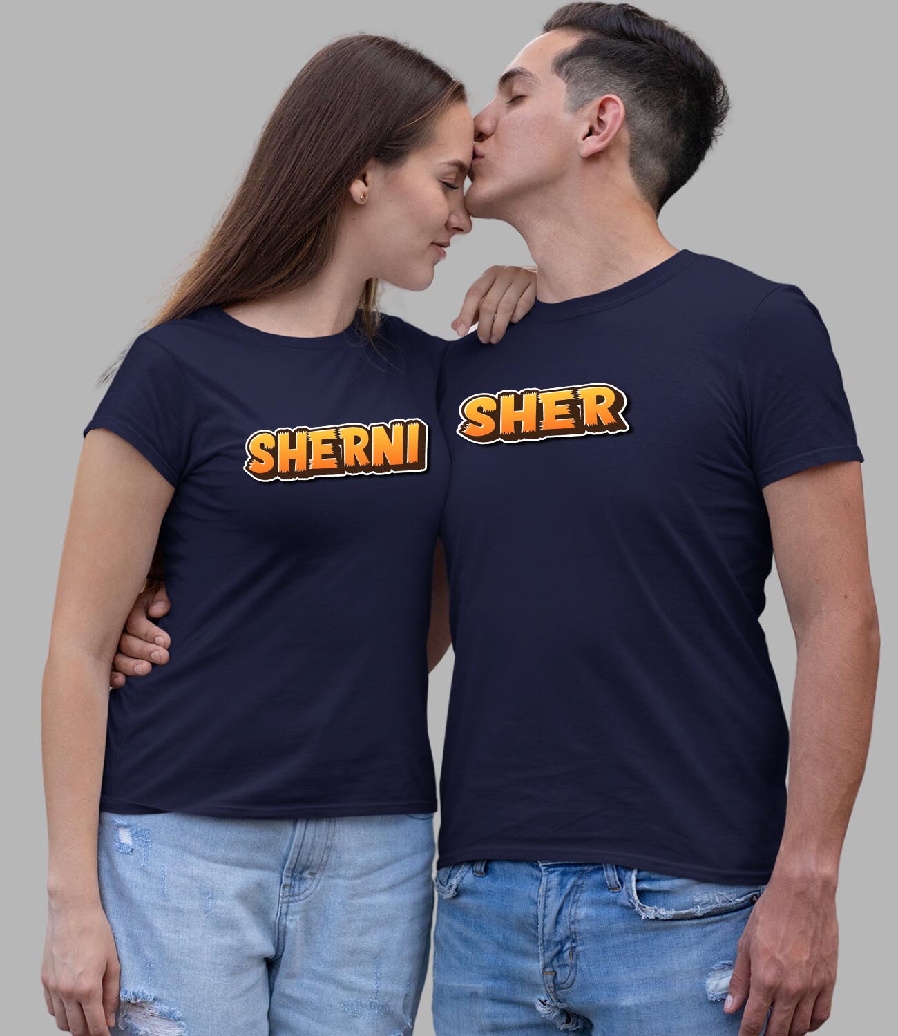 Sher Sherni Couple T-Shirt