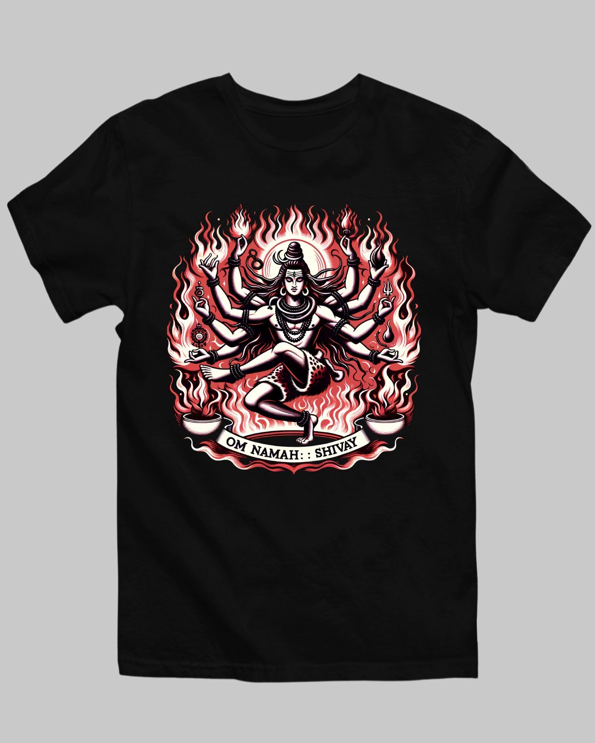 Shiva Nataraja T-Shirt - His'en'Her - Shop T-Shirts For Men & Women Online