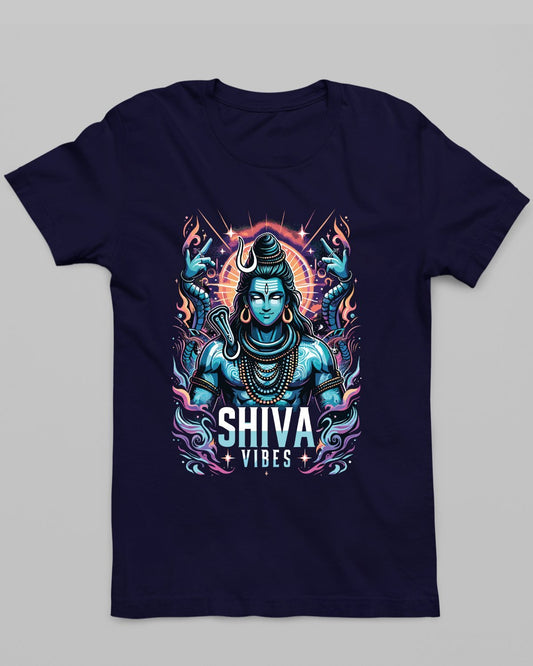 Shiva Vibes T-Shirt - His'en'Her - Shop T-Shirts For Men & Women Online