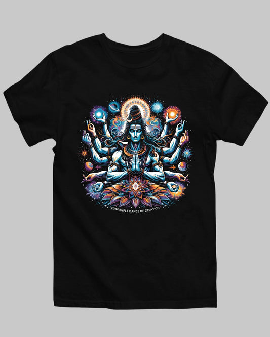 Shiva's Cosmic Dance T-Shirt - His'en'Her - Shop T-Shirts For Men & Women Online