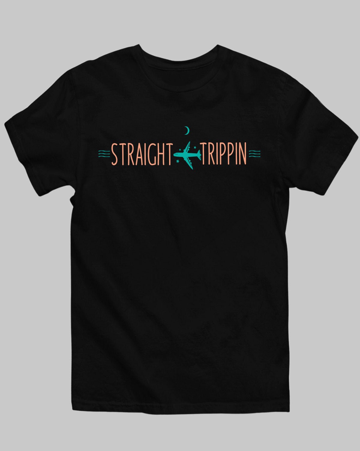 Straight Trippin T-Shirt - His'en'Her - Shop T-Shirts For Men & Women Online