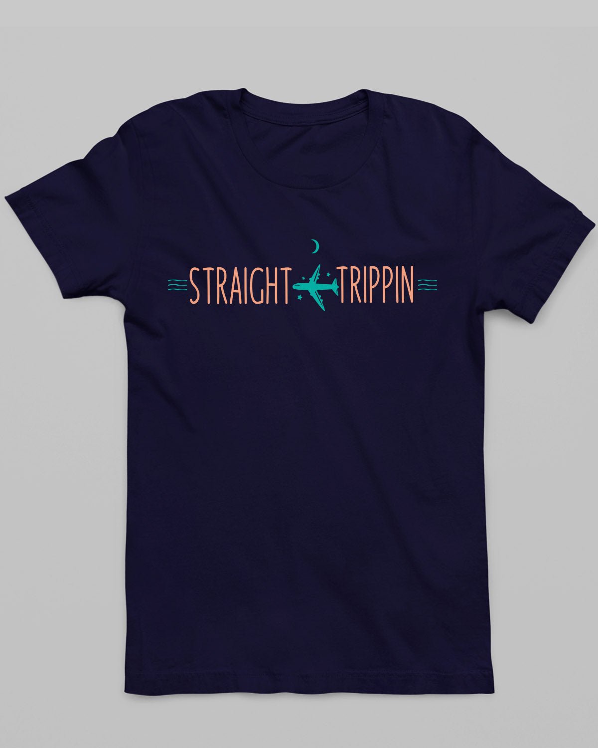 Straight Trippin T-Shirt - His'en'Her - Shop T-Shirts For Men & Women Online