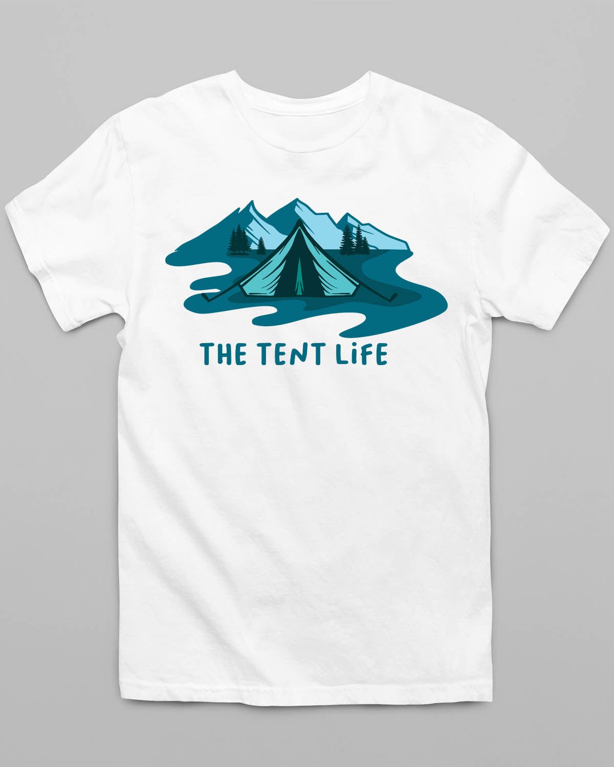 The Tent Life T-Shirt - His'en'Her - Shop T-Shirts For Men & Women Online