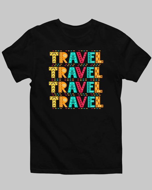 Travel Only T-Shirt - His'en'Her - Shop T-Shirts For Men & Women Online