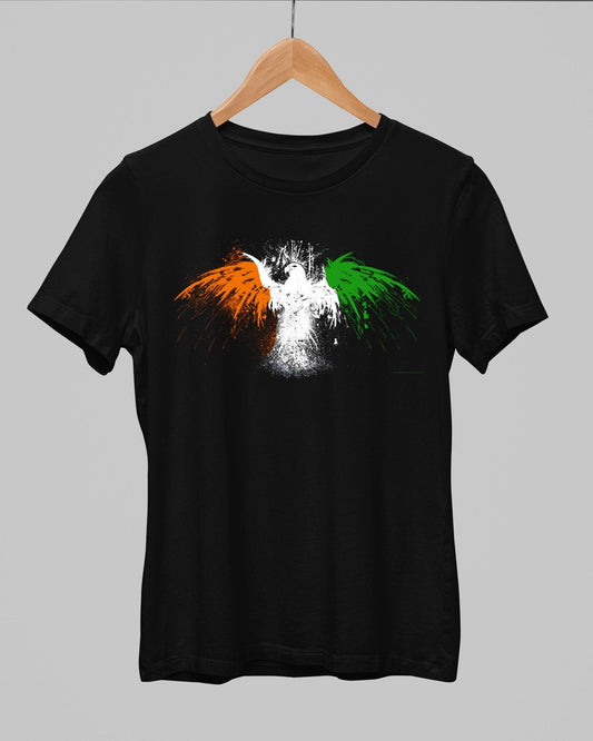 Tricolor Eagle T-Shirt - His'en'Her - Shop T-Shirts For Men & Women Online