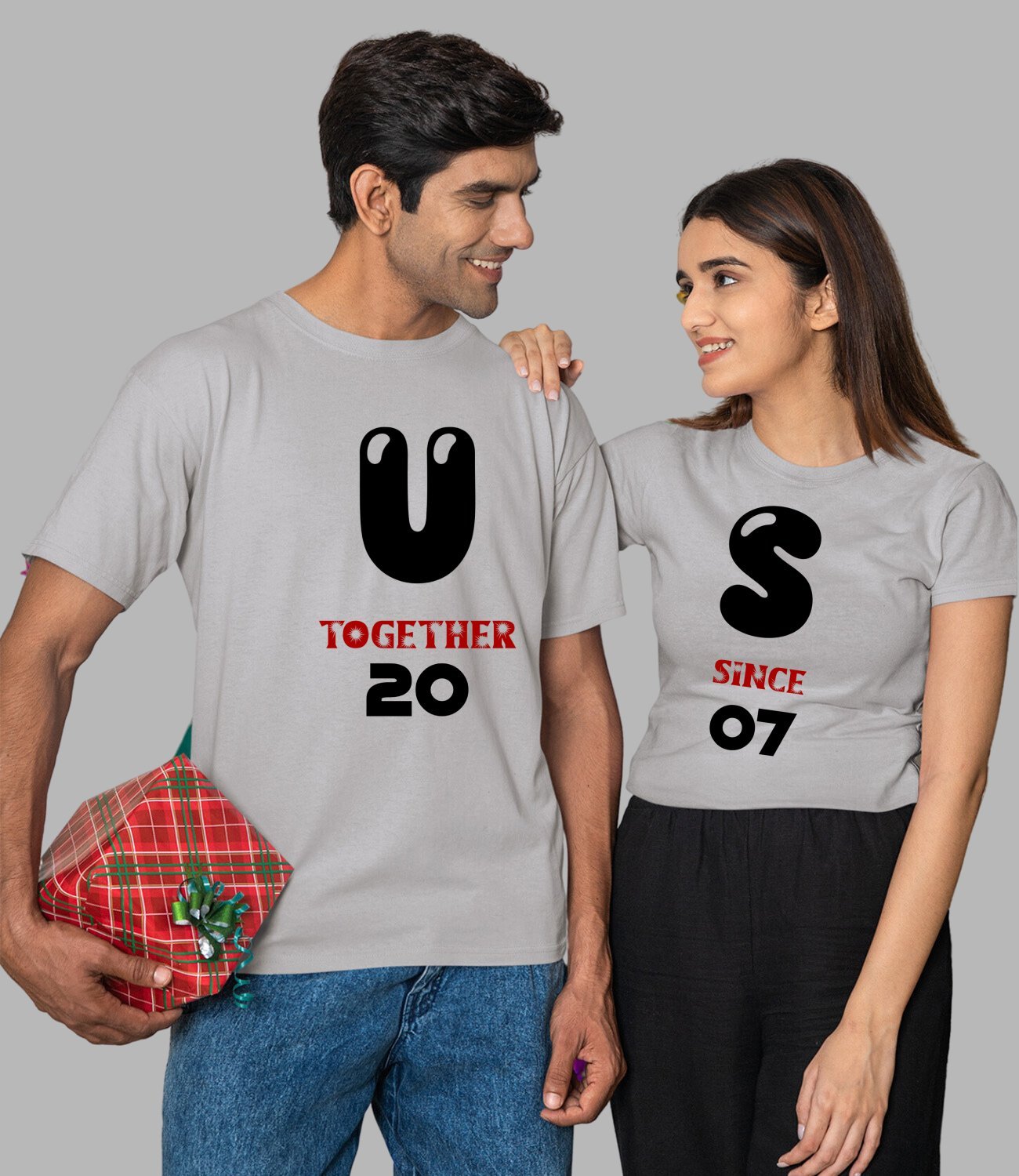 Us Couple T-Shirt - His'en'Her - Shop T-Shirts For Men & Women Online