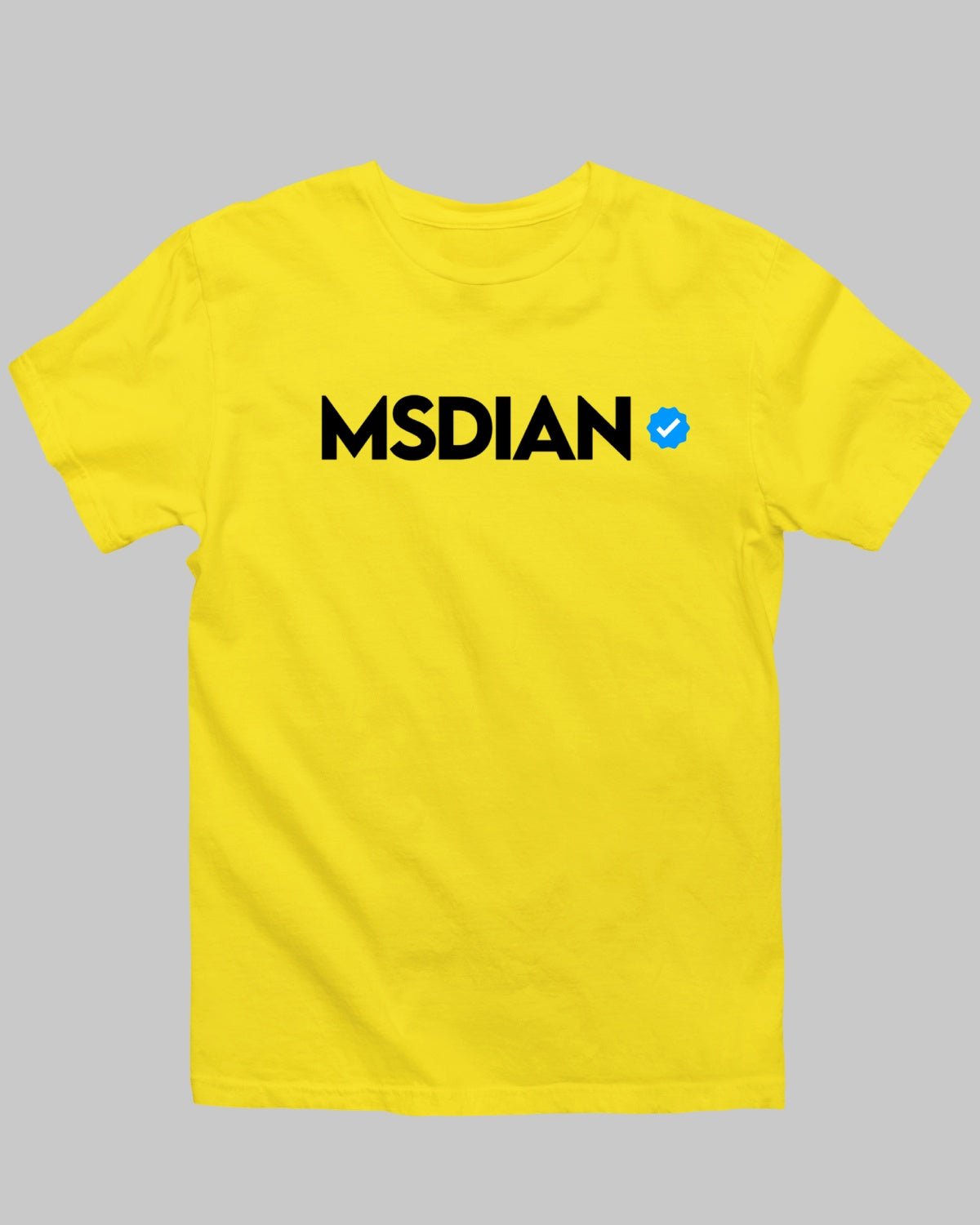 Verified MSDIAN T-Shirt - His'en'Her - Shop T-Shirts For Men & Women Online