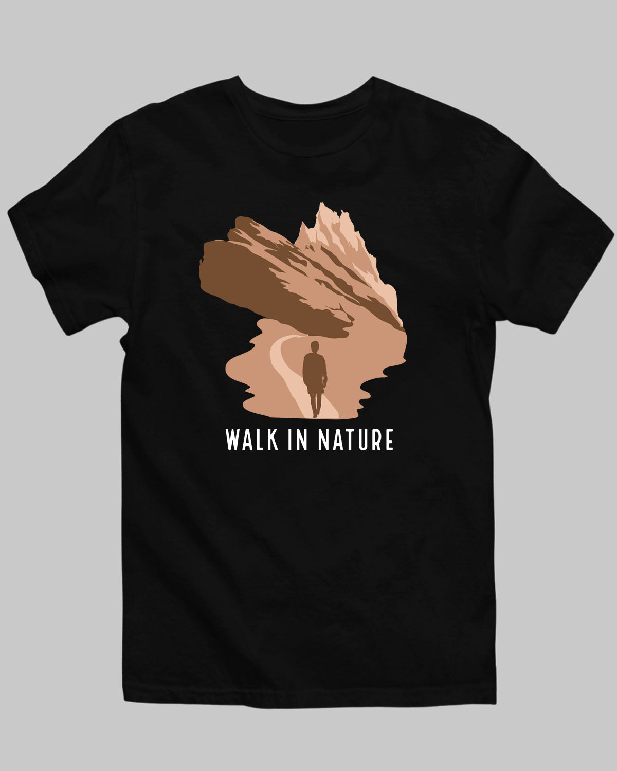 Walk In Nature T-Shirt - His'en'Her - Shop T-Shirts For Men & Women Online