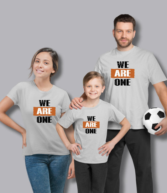 We Are One Family T-Shirt - His'en'Her - Shop T-Shirts For Men & Women Online