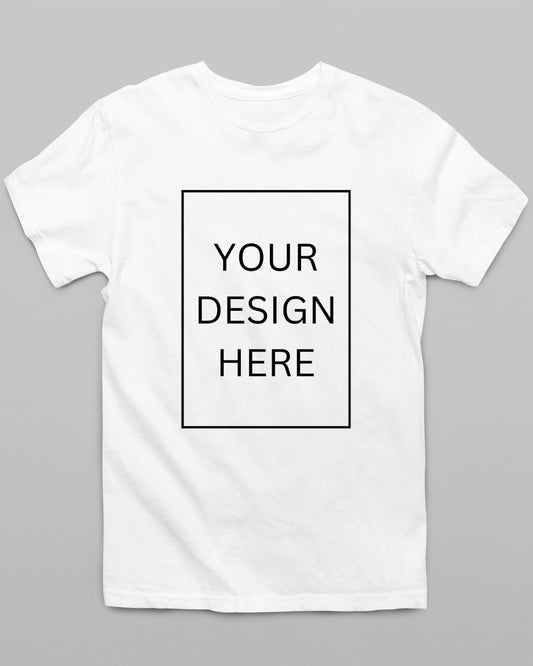 Men's Custom T-Shirt - White